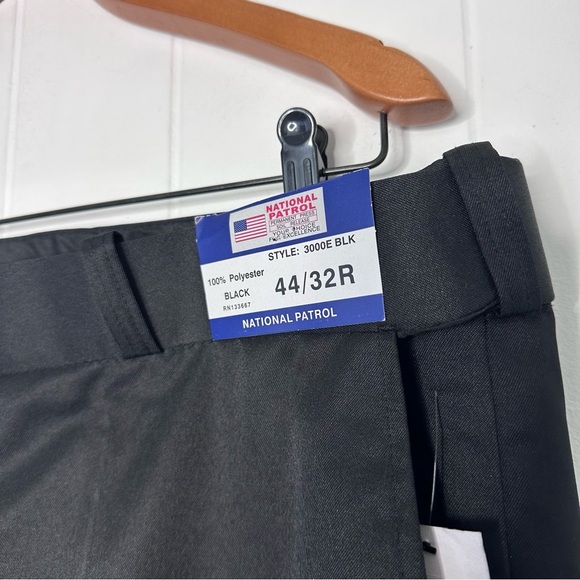 NWT National Patrol 3000E Black Security Uniform Pants - Picture 3 of 11